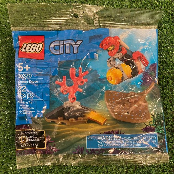 LEGO City: Ocean Diver Poly Set 30370 Toy Building Blocks Set - Picture 2 of 4